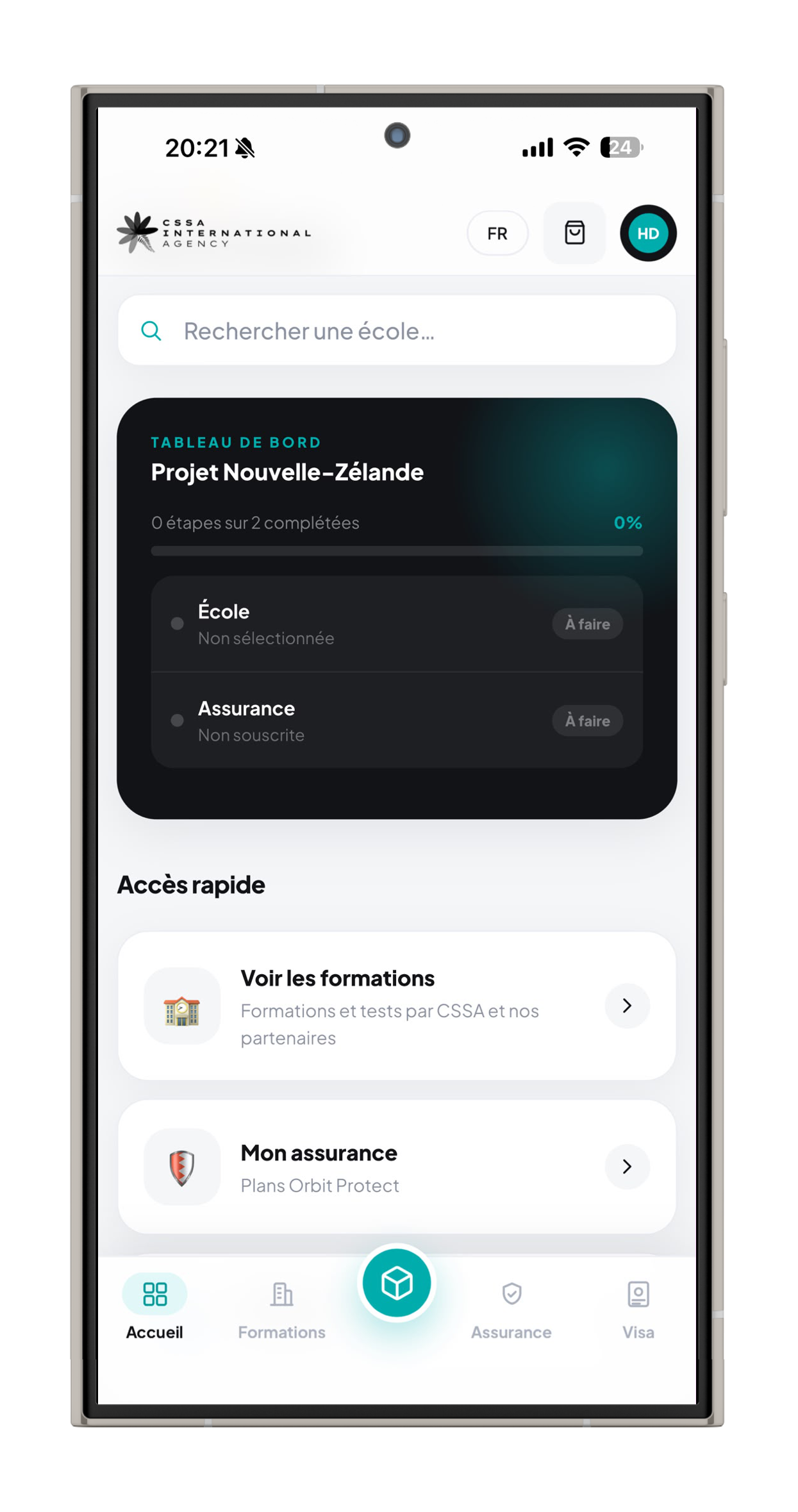 CSSA sur Samsung